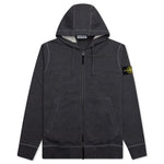 Full Zip Hooded Sweatshirt 64251 - Melange Dark Grey