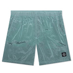 Nylon Metal Swim Trunks B0943 - Aqua