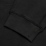 Cotton Fleece Cargo Pants - Black