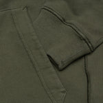 Cotton Hooded Sweatshirt - Musk