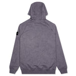 Dust Color Treatment Zip Sweatshirt - Magenta Melange