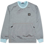 Poly-Colour Frame-TC Crewneck Sweatshirt - Aqua