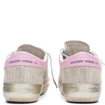 Women's Super Star Suede Upper Zebra Printed Star - Seed Pearl/Butter Brown Zebra/Orchid Pink