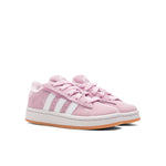 Toddlers Campus 00s Comfort Elastic Lace - Clear Pink/Cloud White/Gum