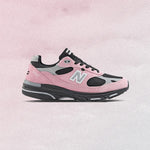Made in USA 993 - Pink Taffy/Black/Slate Grey