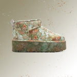 UGG x Collina Strada Classic Ultra Mini Platform - Green Floral