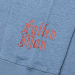 Fallen Man Angel Pullover - Grey/Blue