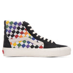 Sk8-Hi VLT LX "Pride" - Woven Leather Rainbow