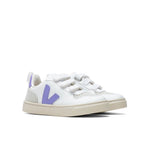Kid's V-10 Velcro CWL - White/Lavande