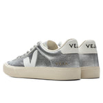 Woman's Campo Chromefree - Silver/White