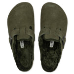 Wide Boston Suede - Thyme