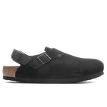 Wide Tokio Suede Leather - Black
