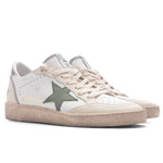 Women's Ball Star - White/Green/Silver