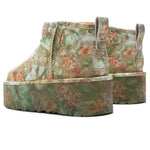UGG x Collina Strada Classic Ultra Mini Platform - Green Floral