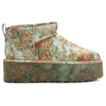 UGG x Collina Strada Classic Ultra Mini Platform - Green Floral