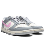 Women's Dunk Low - Light Smoke Grey/Pink Rise/Pale Ivory