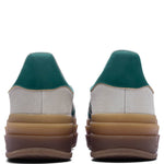 Womens Gazelle Bold - Cream White/Collegiate Green/Magic Beige