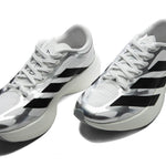 Women's Adizero Evo SL Exo - Footwear White/Core Black/Iron Metallic