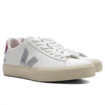 Women's Campo Leather - White/Silver/Ultraviolet