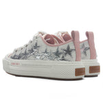 Women's Metallic Stars Court Low - Pink