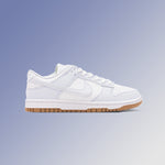 Women's Nike Dunk Low Premium Next Nature - White/Football Grey/Gum Light Brown