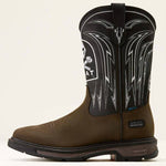Ariat - Men's Workhog Xt Bolt Skull Waterproof Square Toe Pull-on Work Boot