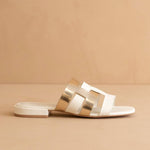 Oasis Society - Women's Parker Architectural Flat Summer Sandal
