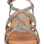 Regarde Le Ciel - Women's Elma Metallic Leather Sandal
