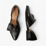All Black - Women's D’orsay Flats