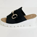 Bernie Mev - Women's Buckle Wedge sandal