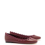 Larroude - Women's Meghan Broderie Flat Shoe