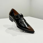 All Black - Women's Monk Loafers