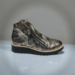 Django & Juliette - Women's Smudge Leather Sneakers