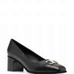 Salvatore Ferragamo - Women's Gancini Buckle Leather Pumps