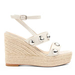 Cinq A Sept - Women's Georgia Studded Wedge Espadrille Sandal