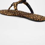 Tory Burch - Women's Miller Printed Calf Hair Sandals