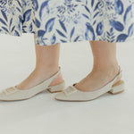 Chinese Laundry - Women's Sweetie Linen Slingback Flats