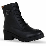 Bottero - Women's Leather Preto Lace-up Boots