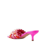 Aquazzura - Women's Crystal Cote Mule Sandals