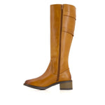 Andrea - Women's Genuine Leather Tall Riding Boots