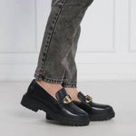Michael Kors - Women's Parker Lug Leather Loafers