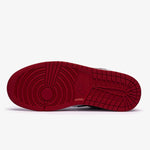 Air Jordan - Men's 1 Low Bred Toe Shoes