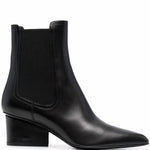 Salvatore Ferragamo - Women's Logo-embossed Heel Chelsea Boots