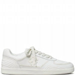 Tory Burch - Women's Clover Court Leather Sneakers