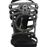 Salvatore Ferragamo - Women's Florenza Crystal-embellished Slingback Heel Sandals