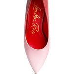 Rag Company - Women's Harlow Metallic Accent Block Heel Pumps