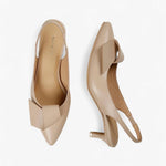 All Black - Women's Flat Bow Kitten Heels