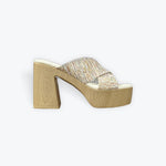 Chinese Laundry - Women's Arling Weave Criss Cross Strap Heel