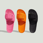 Adidas Originals x Pharrell Williams Boost Slide - Bright Orange