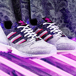 Adidas Originals x Vieux Lyon V-ZX 8000 - Silver Metallic/Semi Solar Pink